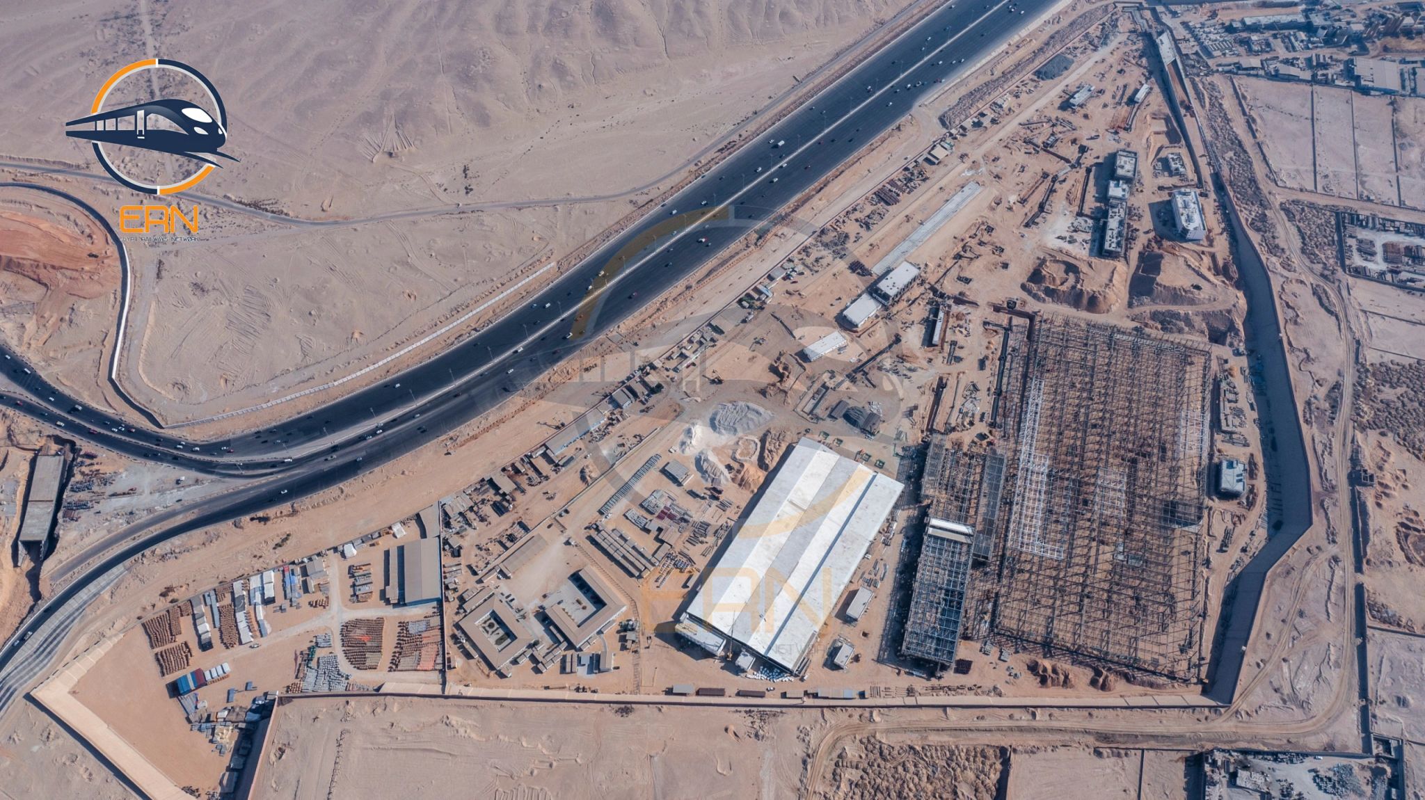 ورشة الخط الرابع للمترو