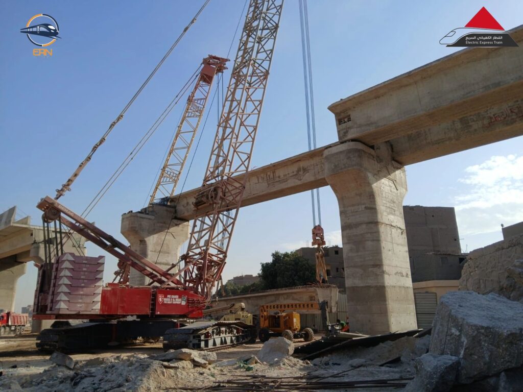 شريان التنمية فوق النيل: كوبري النيل للقطار الكهربائي السريع