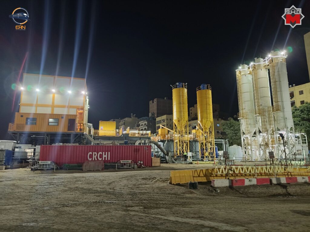 أوراسكوم تبدأ تجميع ماكينات الخط الرابع بمحطة الفسطاط