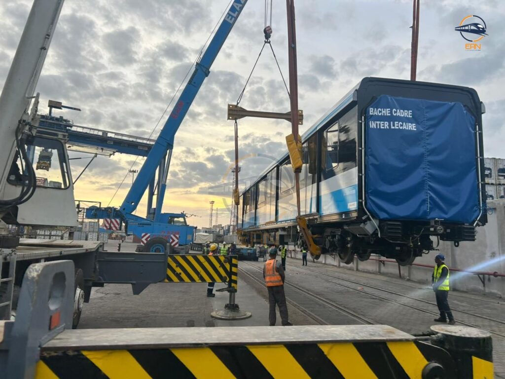 وصول القطار الثاني من “أليستوم ميتروبوليس” لتطوير الخط الأول للمترو