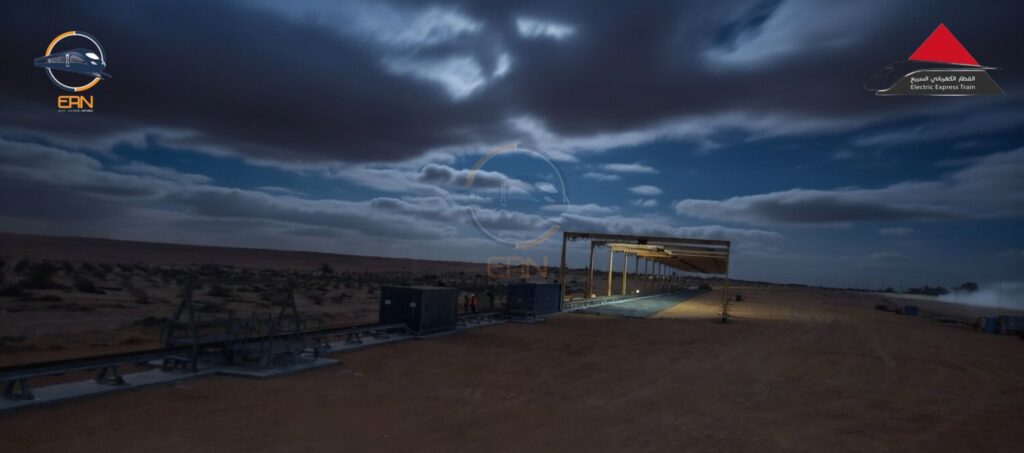 ورشة جديدة للحام قضبان القطارات السريعة بسفنكس الجديدة