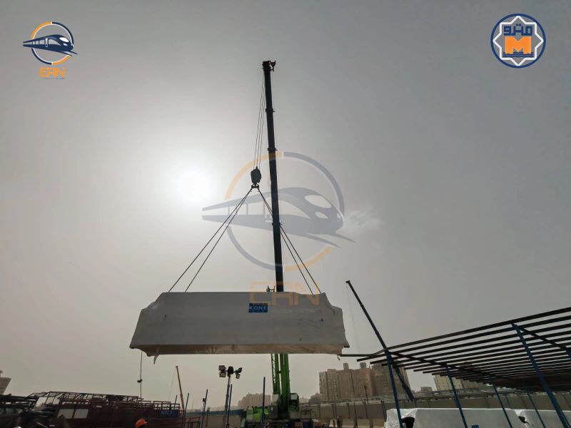 Kone الفنلندية تعلن وصول أول دفعة من سلالم ومصاعد مترو الإسكندرية