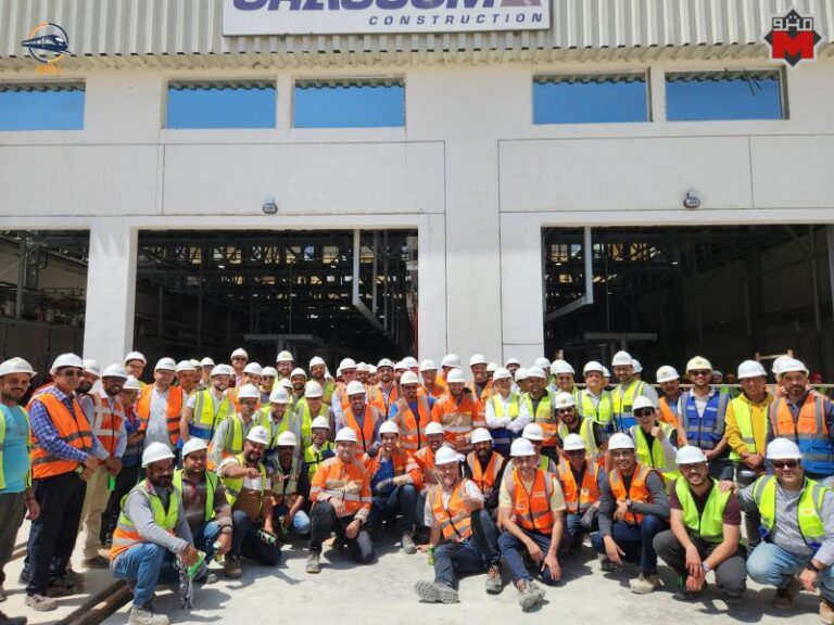 Depot is ready to receive the first train for Cairo Metro Line 4